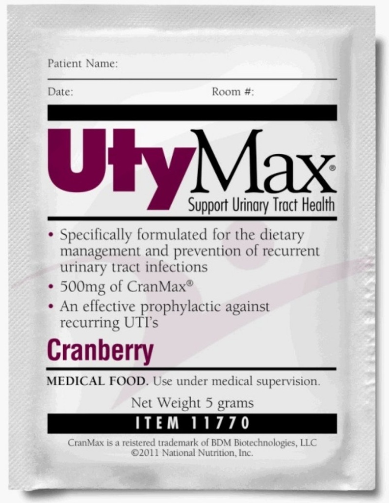 UtyMax Miscela di bevanda di mirtillo (SUPPLEMENT PWDR, UTYMAX, 5 GRAM PKS) 60 Ogni / Caso
