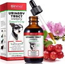 Trattamento del cane UTI - Tratto urinario trattamenti di infezione, supplemento di supporto del rene + della scala, estratto di mirtillo naturale per cani, supporta la salute urinaria e digestiva (2 Fl Oz)
