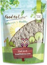 Cibo per vivere - polvere di Husk di Psyllium, 1.5 Pounds - Pure, Kosher, Vegan, Keto, Non aromatizzato, Finely Ground, Bulk, Mixes Well, Rich in fibra solubile