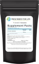 Prescritto per la vita N Acetil L Glutamina Polvere, Pure L Glutamine Aminoacidi Supplemento (12oz / 340g)