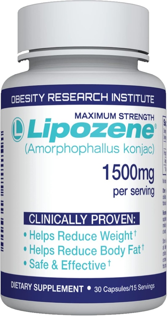 Lipozene® perdita di peso supplementi - 1 bottiglia 30 capsule -