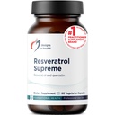 Progetti per la salute Resveratrolo Supremo - Trans Resveratrolo dal nodo giapponese + Quercetina - Integratore di supporto cardiovascolare sano e non OGM (60 capsule)