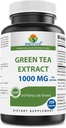 Estratto di tè verde Brieofood 1000 mg per porzione (Min 50% Polyphenols) - 250 capsule - laboratorio di terze parti testato per purezza e qualità