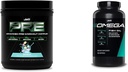 PRE GIUGNO X - Preallenamento dell'onda d'urto e Omega JYM Fish Oil 2800mg DHA EPA DPA Brain Heart Joint Support 120 Softgels