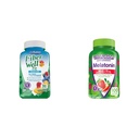 Vitafusion Fiber Well Fit Gummies 90 Conte e massima resistenza Melatonin Gummies 100 Conte