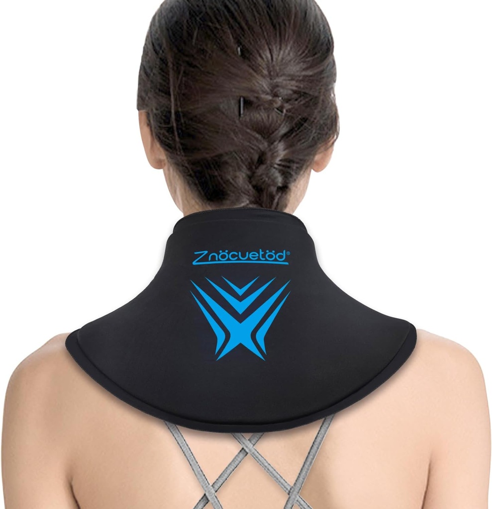 Piccole gel riutilizzabili per lesioni cervicali Rilievo del dolore, Terapia a caldo a freddo flessibile per il gonfiore delle spalle, Spazzole, Stiff Neck, Migraine, Recupero di chirurgia
