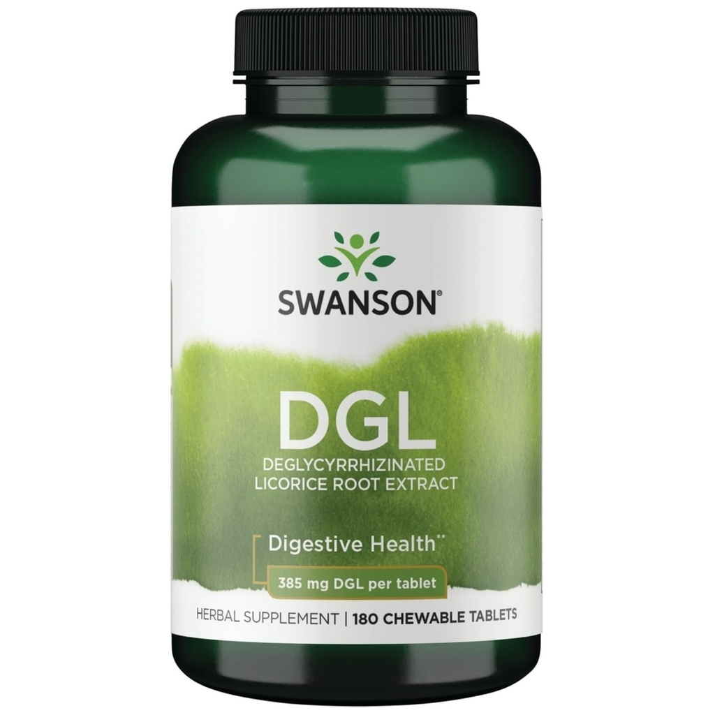 Swanson Dgl (Liquirizia) 385 Milligrammi 180 Chwbls
