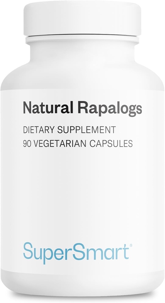 Supersmart - Rapalog naturali (Formula avanzata) - con EGCg, Fisetin, Trans-resveratrolo, Salicin, Curcumin Phytosome | Non-GMO & Gluten Free - 90 capsule vegetariane
