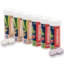 Bevande Ginger-Lime Electrolyte Hydration & Strawberry Immunity Tablets (6) Tube Combo Pack | Great Taste – Gluten Free – Daily Use | 60 Servings (10 compresse per tubo)