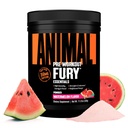 Animal Fury Pre Workout Powder - Watermelon, 350 mg di caffeina, aminoacidi BCAA, 2g Beta Alanine, Citrulline & tirosina, energia, messa a fuoco, resistenza, resistenza, preallenamento per uomini e donne, 20 Servings