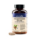 Naturally Nighttime Fitness Support Supplemento & Natural Sleep Aid con Estratto di Cayenne, Verde chicco di caffè, GABA, L-teanina - Vegetariano, Non OGM - 60 capsule[1-Month Supply]