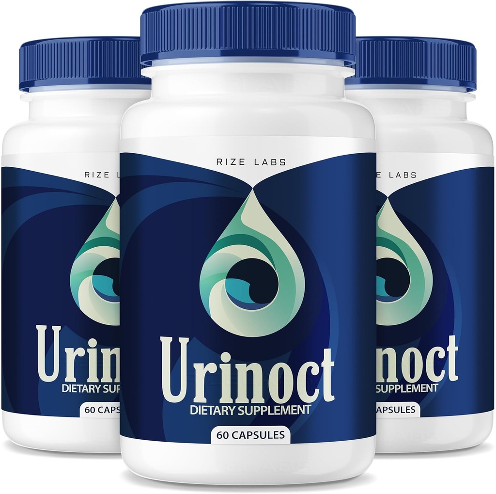 rize labs (3 Pack) Urinoct Prostate Supplement, Urinoct Bladder Health, Advanced Urinoct Prostate Function Formula, Urinoc Organic Herbal Blend Recensioni, Urinoct Prostate Flush for Flow (180 capsule)