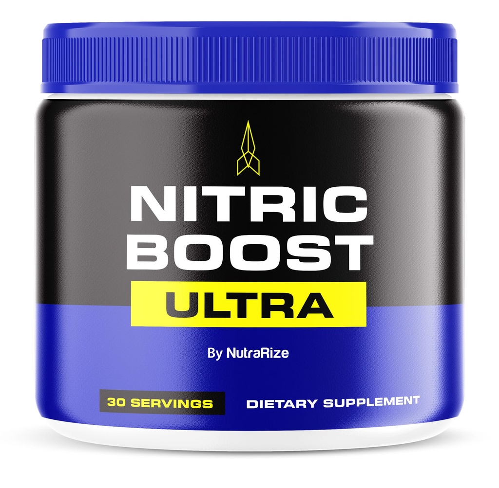 NutraRize Nitric Boost Ultra – Premium Daily Powder Blend in un vaso, progettato per aiutare a mantenere l'energia, sostenere la circolazione naturale, e mantenere il vostro andare, recensioni ufficiali (30 porzioni)