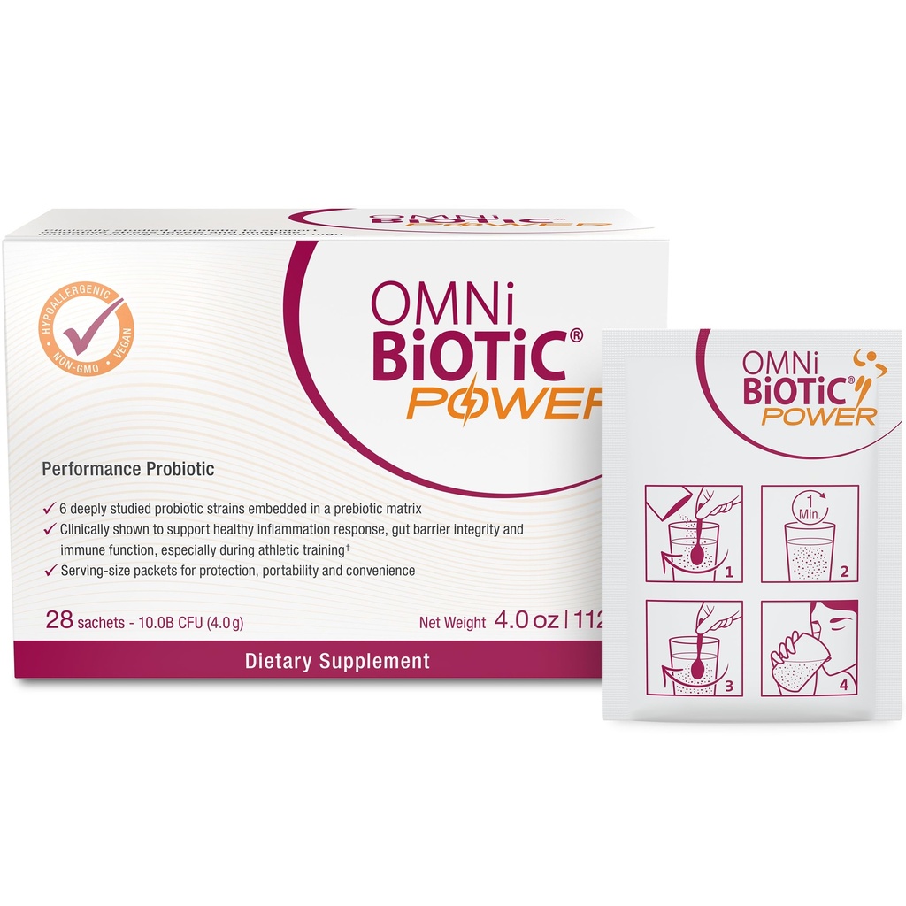 Supplemento probiotico giornaliero ad alte prestazioni - Polvere probiotica con citrato di magnesio per uno stile di vita attivo - Supporta la salute del fegato, il recupero del muscolo e l'energia - Vegan, non OGM (30 Serve)