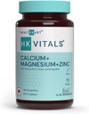 Calcium Magnesium & Zinc Tablets con vitamina D3, Calcium Supplemento per le donne e gli uomini, per Bone Health & Joint Support, 60 Calcium Tablets | Confezione da 4, 240 compresse