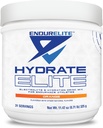 EndurElite Hydrate Elite – Polvere di elettrolita – Idratazione istantanea ed elettroliti per gli atleti di resistenza – Miscela di polvere di idratazione – Arancione – 31 Serve