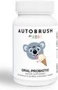 autobrush Kids Oral-Care Slow Dissolve Probiotic Tablets | Integratori dentali | Teeth e Gums più sani | Biome| 30 Count (Vanilla) (1)