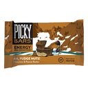 Piccole barre di energia alimentare reale, Proteine a base vegetale, All-Natural, Gluten Free, Non-OGM, Non-Dairy, Ah, Nuts Fudge, Confezione da 10