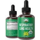 Detox organico per fumatori e non fumatori con 6 ingredienti principali. Mullein Leaf, Marshmallow Root, Calendula. Pulire i polmoni per una migliore salute respiratoria. Liquid Drops Tincture Supplemento