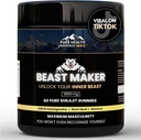 Beast Maker - Pure Shilajit Gummies per gli uomini | Natural Himilayan Organic Shilajit Autentico Male Enhancement Supplement con Ashwagandha, Black Musli, Gokshura | 60 Gummies