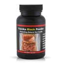 74+ Polvere minerale di vassoio con acido Humic & Fulvic (166 Serve) (senza aroma) – Integratore di minerali vegetali, vegani, trace con elettroliti e pH alcalino (Kosher) – Acqua nera – di Fulvika Black