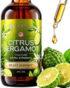 Citrus Bergamot Drops 2 fl oz – Made in Italy - Natural Antioxidant Support, Heart & Metabolic Wellness Supplement - Bergamot Extract