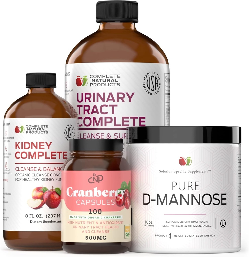 Tratto urinario Bundle completo - Tratto urinario completo, UT Cleanse, &amp; Kit di salute della vescica