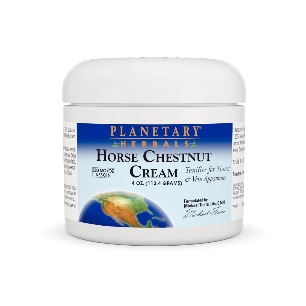 Tonificante della crema di ciambelle del cavallo degli erbe Planetari - 4oz