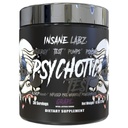 Insane Labz Test psicotico, alta energia del testosterone e pompa che migliorano la polvere di pre-allenamento con DMAE Bitartrate, D acido aspartico, creatina HCL e monostearato del glicerolo, 30 Serve, Uva