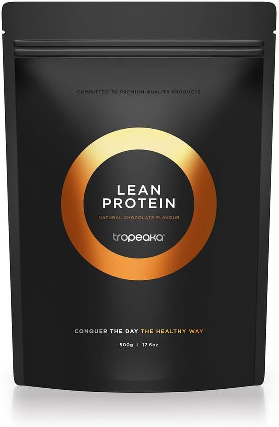 Tropeaka Plant Based Lean Protein Polvere per Smoothies & Shakes - Cioccolato - Proteine Vegane per Uomini e Donne, Senza Glutine, Latticini Senza, Non OGM, 17.6oz (20 Serve)