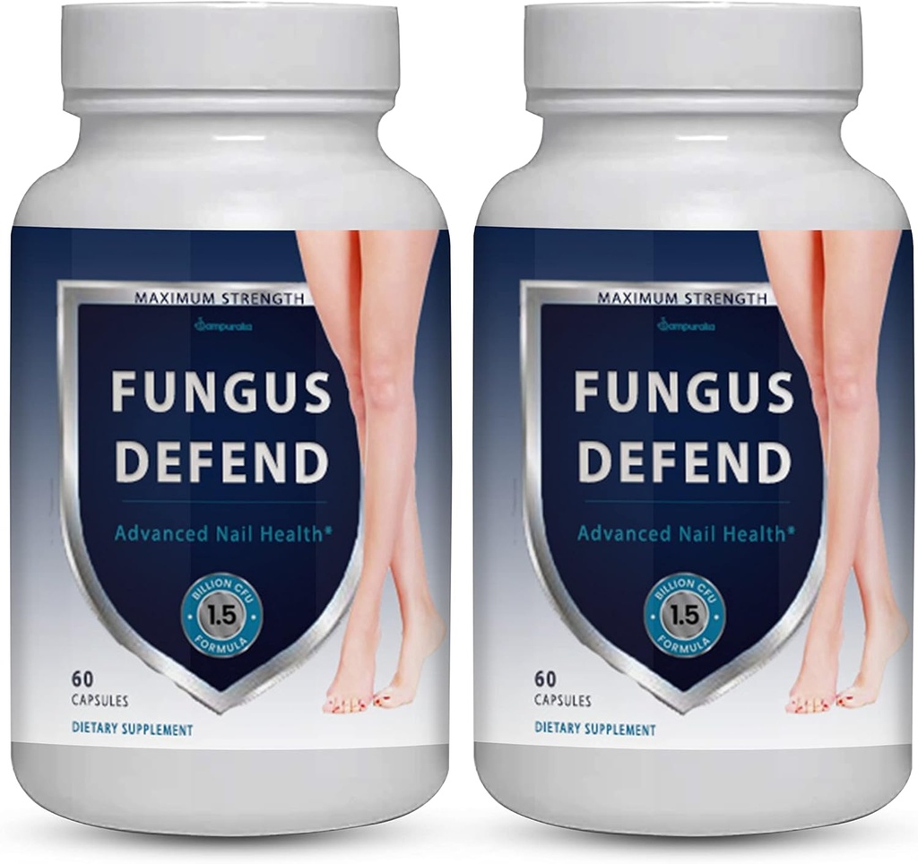 Fungus Defend Advanced Formula Supplement 2 Packs 60 giorni di alimentazione