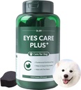 Dr.by Eyes Care Plus Dog Tear Stain Supplemento Occhi Gocce per Dogs Eye Health Support with Milk Thistle Lutein Beta Carotene - 100 Soft Chews
