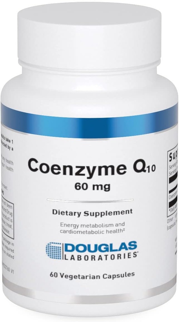 Douglas Laboratories Coenzyme Q-10 60mg | Antiossidante e supporto energetico | 60 capsule