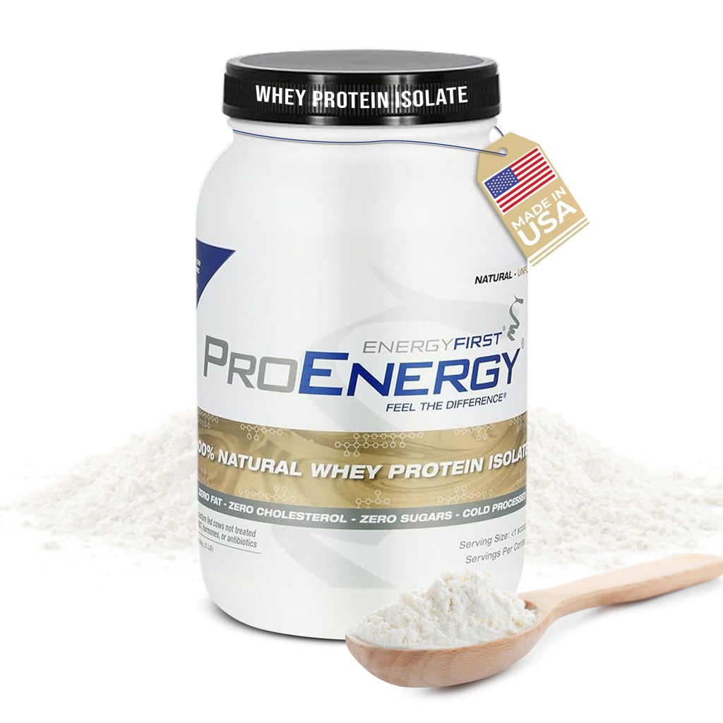 Polvere isolata di proteine del siero di latte, polvere non aromatizzata della proteina, agito proteico di ProEnergy per la sostituzione dei pasti e il recupero dell'allenamento post, non OGM, zucchero e glutine