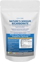 Sodio di natura Bicarbonato organico uso alluminio gratis cuocere Soda. Nessuna polvere di soda di cottura pura chimica per la salute e il benessere. Bicarbonato di sodio 1lb