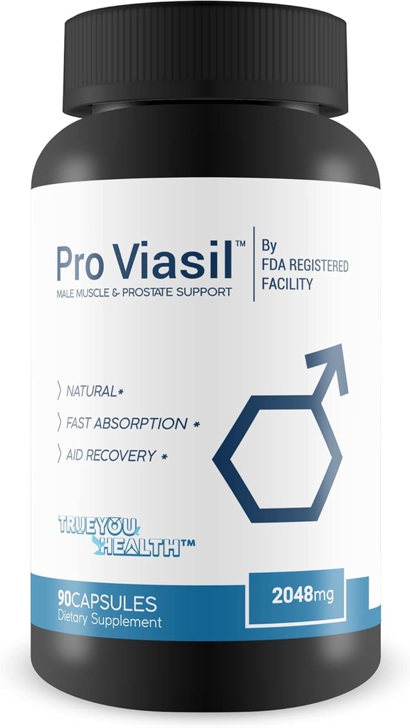 Pro Viasil Prostate Support - Promuovere la salute della prostata con la formula naturale antiossidante e curcuma - Pro Viasil Pillole per gli uomini con zinco - Promuovere la funzione di prostata sana con vitamina D & T verde