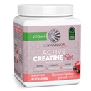 Sunwarrior Creatina per le donne Monoidrato polvere Micronized Pre Workout Recovery Supplement Support Muscle Building Strength Training Cognition | Vegan and Easily Mixes 50 Servings, Raspberry Lemonade