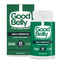GoodBelly Probiotic capsule per la salute digestiva | Vegan Probiotic Supplemento con 10 miliardi di culture dal vivo | Probiotici per le donne e gli uomini | 30 capsule
