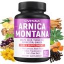 Arnica Capsule con Arnica, Seme di Uva, Turchese e Altro - 90 Capsule per 3 Mesi di Alimentazione