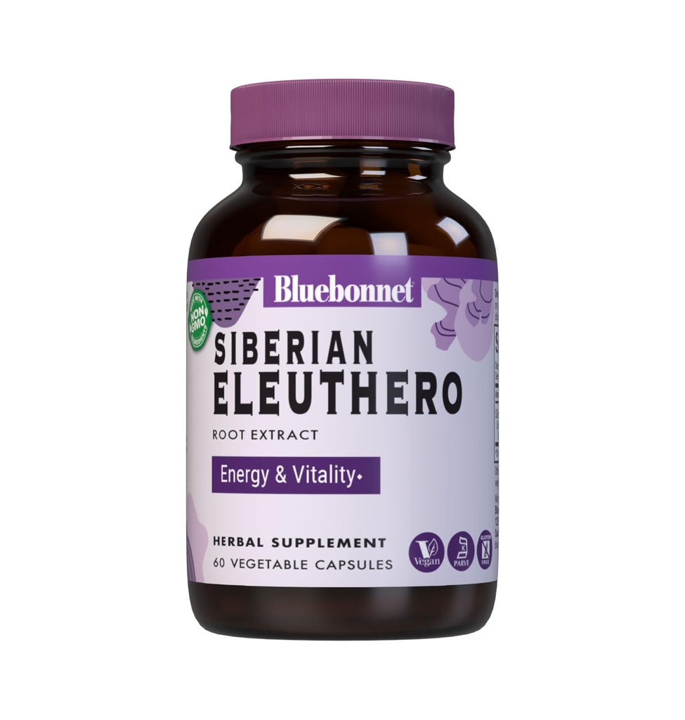 Radice di Eleuthero (sostituisce Ginseng Siberiano 500mg) - 60 - VegCap