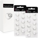 Doppio ausilio per orecchio 6mm per Oticon Minifit, Oticon forniture per apparecchi acustici, Ricambi Accessori Oticon Dom universali per apparecchi acustici Kit di pulizia (20 Pcs)