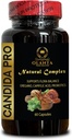 Candida PRO Complex - acido caprilico, probiotici per le donne e gli uomini, salute digestiva, Candida Assist, noce nero, assenzio - 1 bottiglia