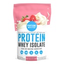Porte Master CFM Polvere proteica isolata del siero, 2 LB, 23g Carbo basso, basso grasso, freddo-processed, assorbimento rapido, aumento del muscolo & sostegno di recupero (Strawberries & Cream)
