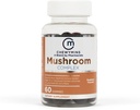 Halal Mushroom Complex Gummies - Raspberry Flavor - Non OGM, Organico e Vegan - Supporta la salute del cervello e il sistema immunitario - 10-in-1 Mushroom Extract - 60 Gummies