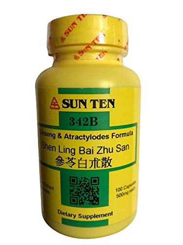 Sun Ten - Ginseng & Atractylodes Formula Capsules/Shen Ling Bai Zhu San/參苓