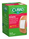CURAD Plastica Adesiva Bandages 2" x 4", Non realizzato in Lattice di gomma naturale, Confezione da 600