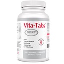 Argento - Vitamine, Minerali, Nutrienti - Supporto per Cane Senior - Supplemento per Bone sano, Joint, Energy, Immune System - 100 compresse masticabili