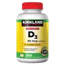 Kirkland Firma Extra Forza D3 50 mcg., 600 Softgels (2 Confezione)