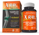 X Ray Dol Tripla Azione Joint Support Supplemento con Glucosamina 1500mg, Condroitina 800mg, MSM 750mg e 5X Vitamina D per Giunti Sani, Bones & Cartilage - 60 Conteggio per Bottiglia - 1 Confezione